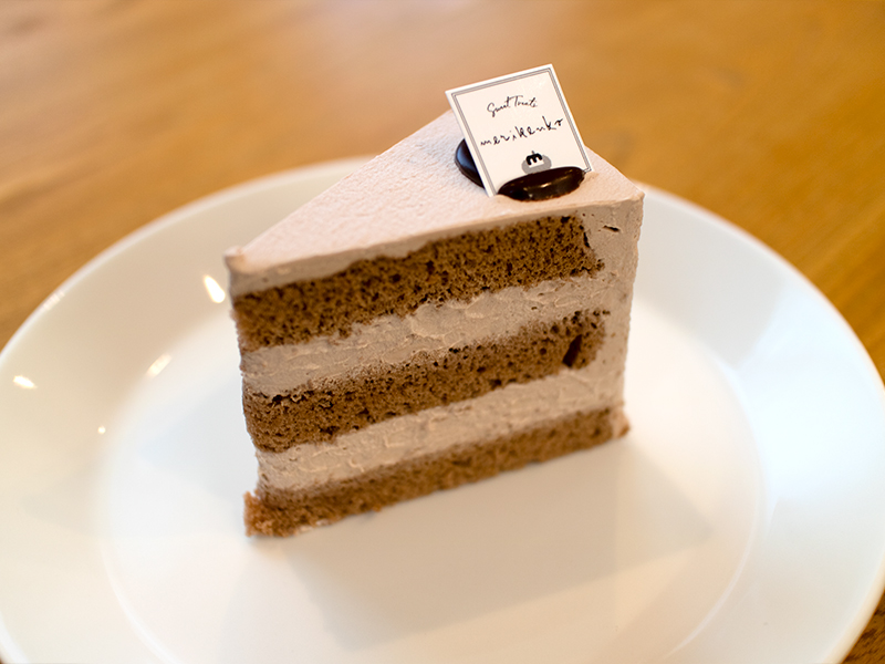 生チョコショートケーキ